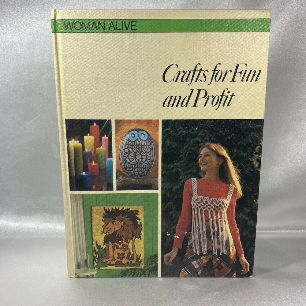 Vtg Craft For Fun And Profit Book Tie Dye + More